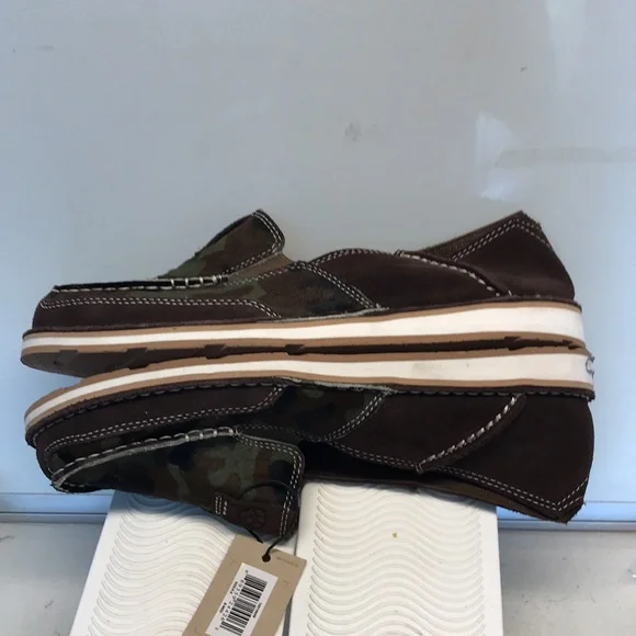 Ariat Women's Camo and Brown Slip-On Shoes - Picture 8 of 10
